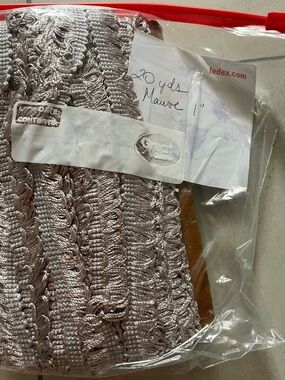 Decorative Trim Ribbon (fringe) in 11 colors